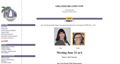 Desktop Screenshot of greaterorlandonow.org